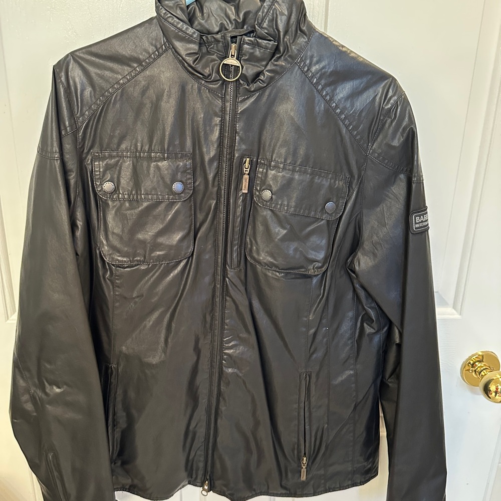 Barbour Women's Black International Jacket 12 US